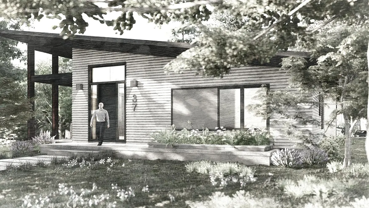1-Story House Plan 1862 ft²: 3 Beds, 2 Baths, Open Floor Plan, without Garage