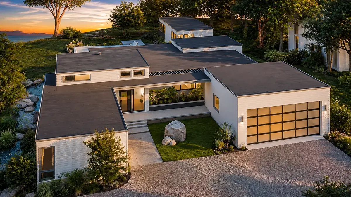 1-Story House Plan 3730 ft²: 4 Beds, Home Office, 5.5 Baths, Open Floor Plan, 2-Car Garage
