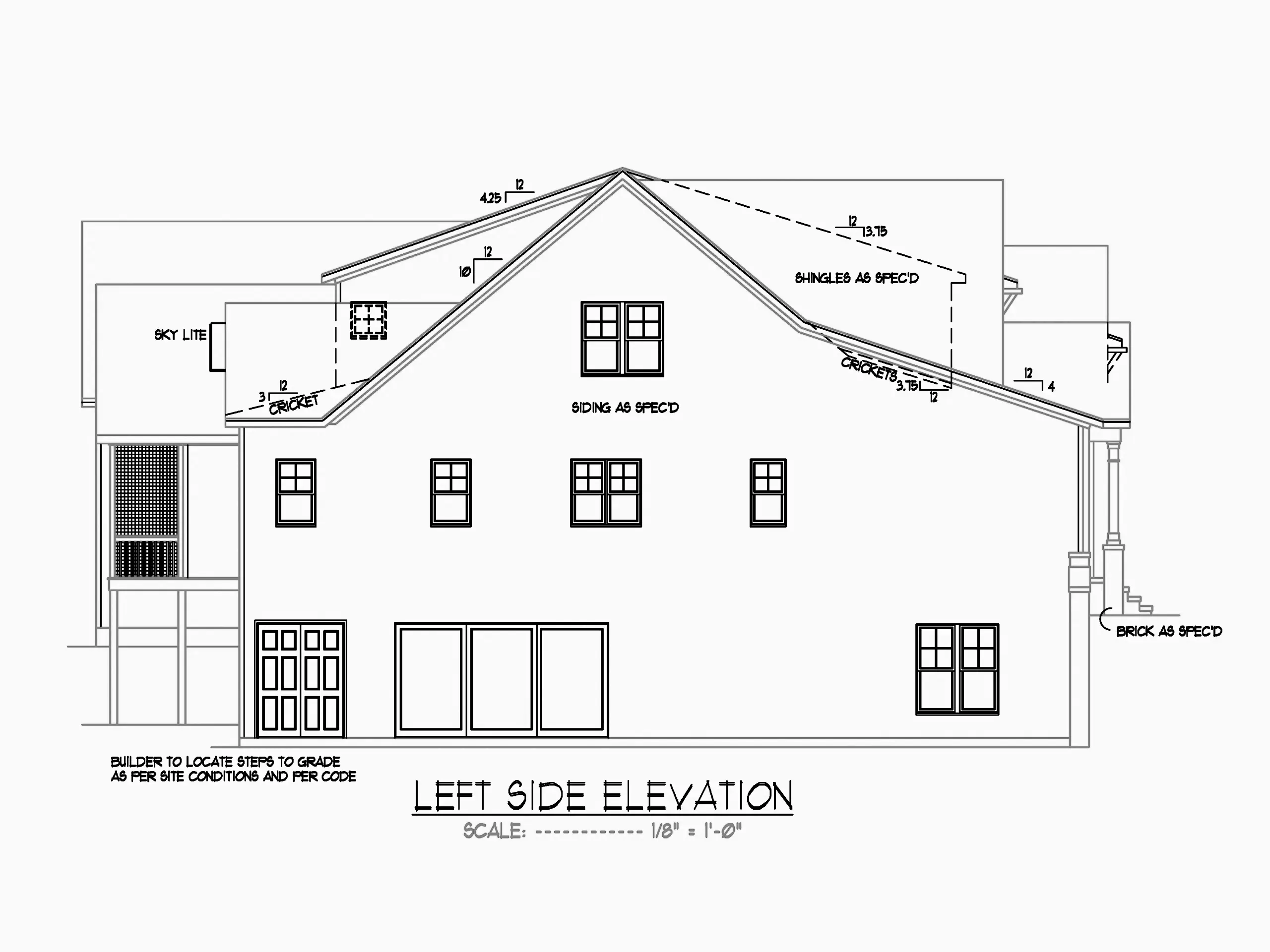1.5-Story House Plan 4736 ft²: 4 Beds, Home Office, 4.5 Baths, Open Floor Plan, 3-Car Garage