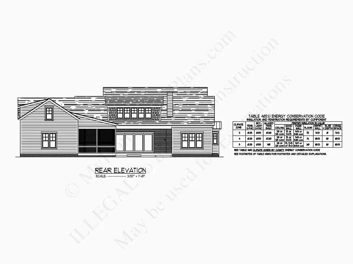 1.5-Story House Plan 4697 ft²: 4 Beds, Home Office, 4 Baths, Open Floor Plan, 3-Car Garage