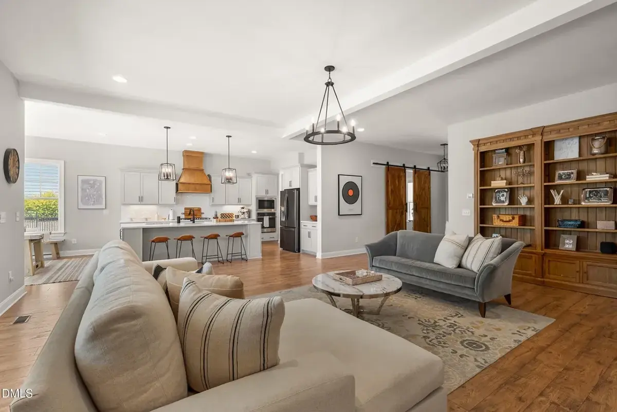 1.5-Story House Plan 3651 ft²: 4 Beds, Home Office, 3.5 Baths, Open Floor Plan, 2-Car Garage