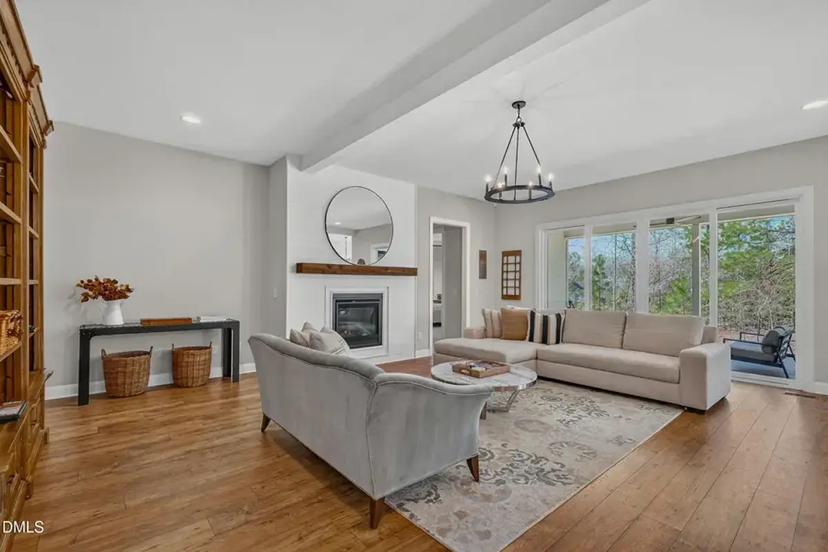 1.5-Story House Plan 3651 ft²: 4 Beds, Home Office, 3.5 Baths, Open Floor Plan, 2-Car Garage