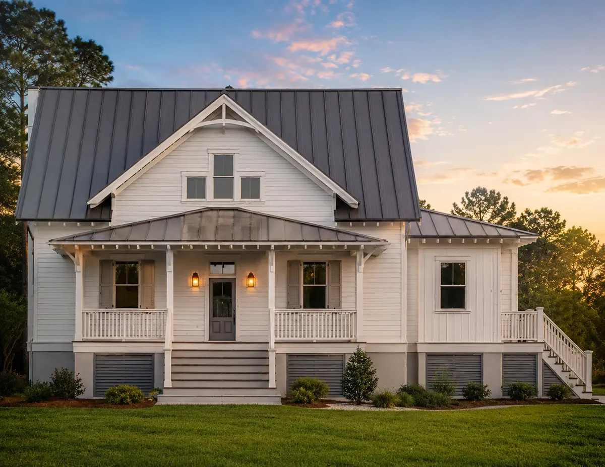 1.5-Story House Plan 2384 ft²: 3 Beds, 3.5 Baths, Open Floor Plan, without Garage