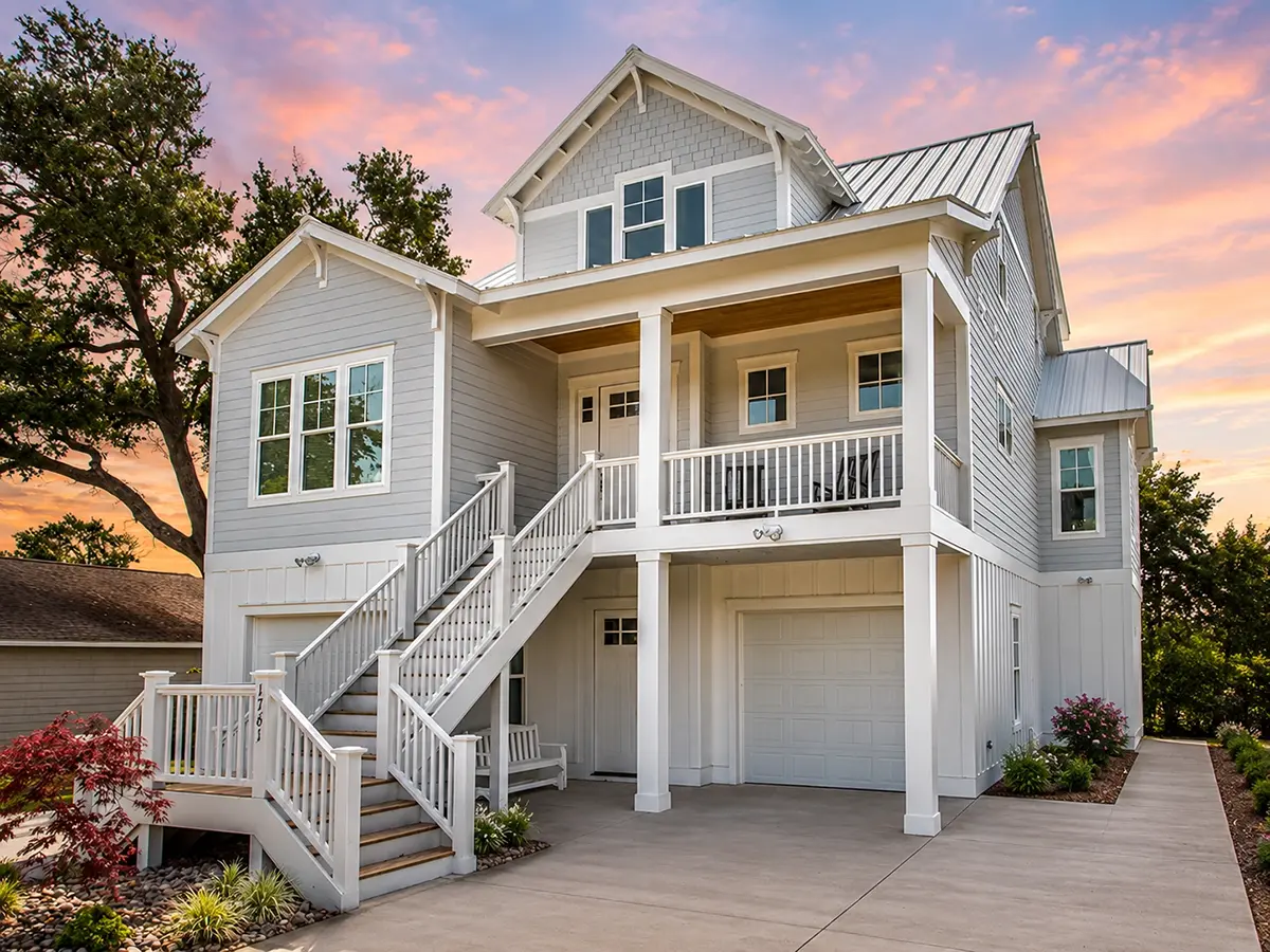 3-Story House Plan 2789 ft²: 4 Beds, 3.5 Baths, Open Floor Plan, 2-Car Garage