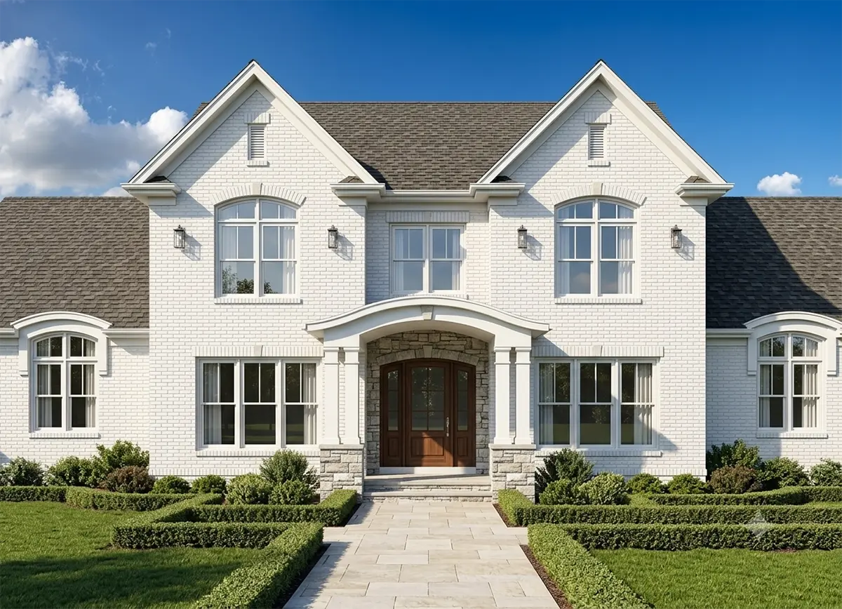 2-Story House Plan 4500 ft²: 4 Beds, Home Office, 4 Baths, Open Floor Plan, 3-Car Garage