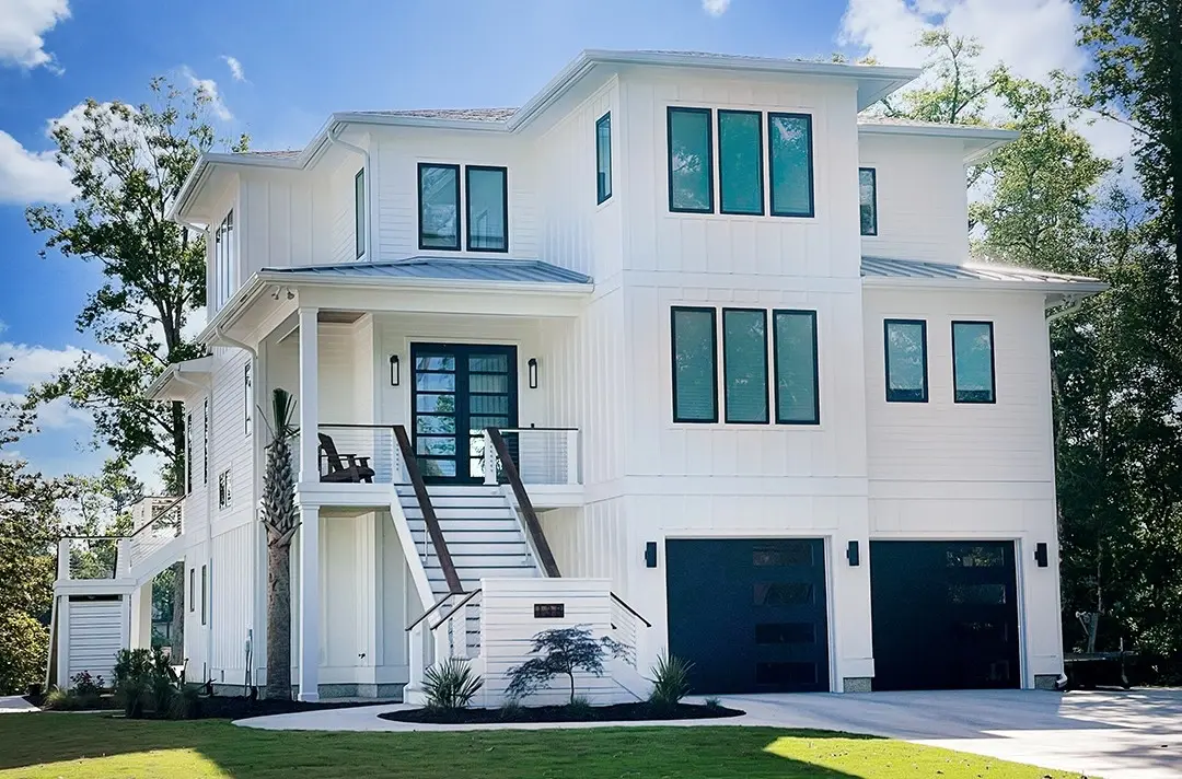 3-Story House Plan 3275 ft²: 4 Beds, Home Office, 4.5 Baths, Open Floor Plan, 3-Car Garage