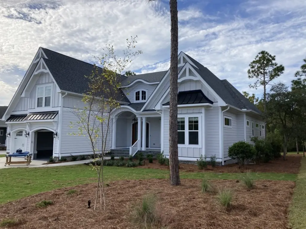 1.5-Story House Plan 3371 ft²: 3 Beds, Home Office, 3.5 Baths, Open Floor Plan, 2-Car Garage