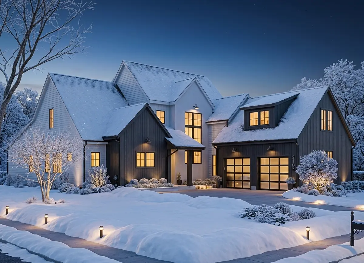 1.5-Story House Plan 3625 ft²: 3 Beds, 3.5 Baths, Open Floor Plan, 2-Car Garage