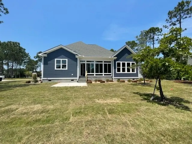 1.5-Story House Plan 4196 ft²: 5 Beds, Home Office, 5 Baths, Open Floor Plan, 3-Car Garage