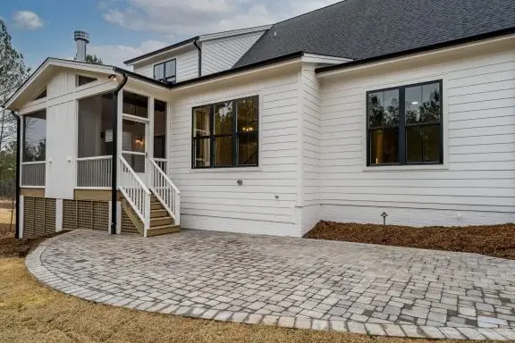 1.5-Story House Plan 4160 ft²: 4 Beds, Home Office, 4.5 Baths, Open Floor Plan, 3-Car Garage