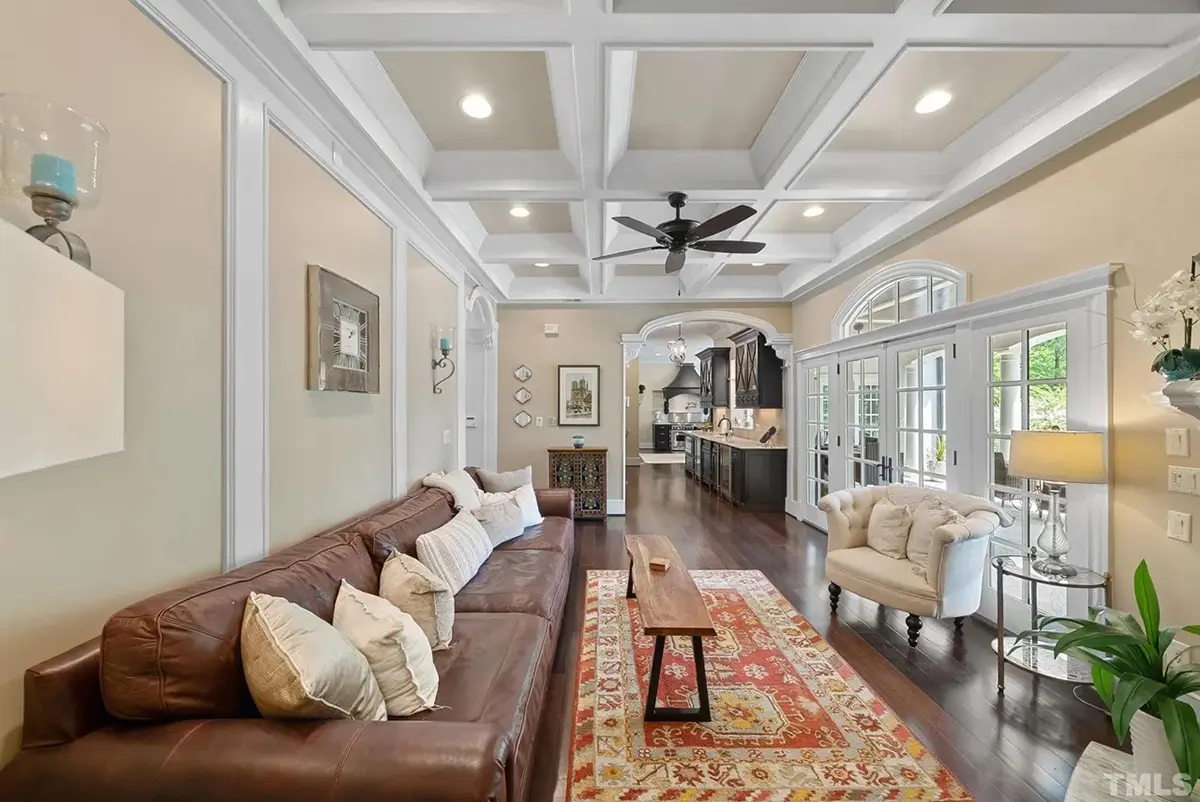 2-Story House Plan 5155 ft²: 4 Beds, Home Office, 4.5 Baths, 2-Car Garage
