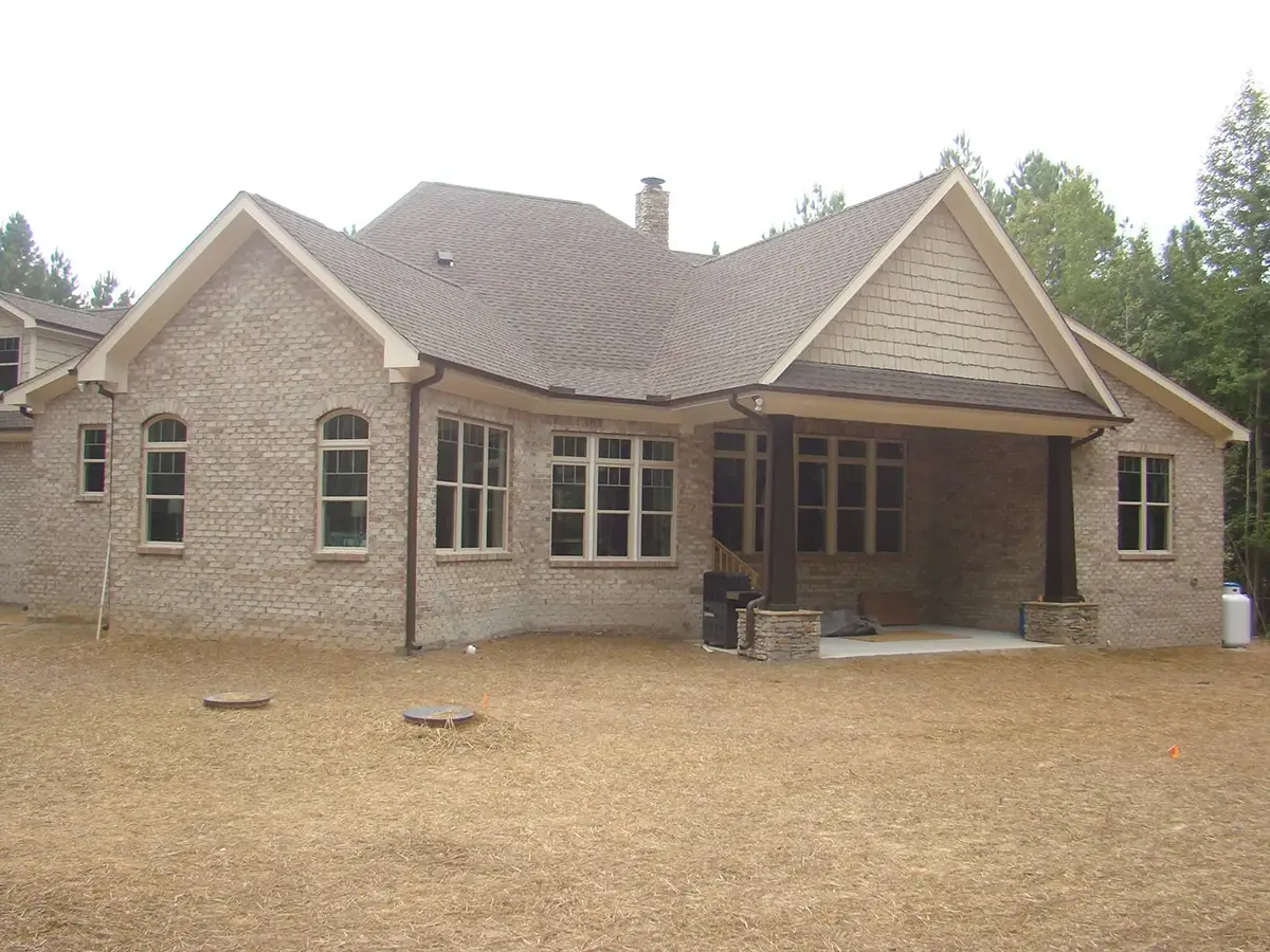 1-Story House Plan 3237 ft²: 4 Beds, Home Office, 3.5 Baths, Open Floor Plan, 2-Car Garage