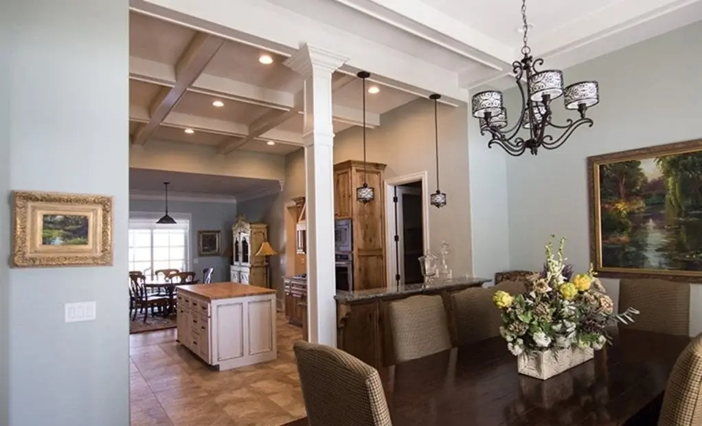 1-Story House Plan 3378 ft²: 4 Beds, Home Office, 5 Baths, 3-Car Garage