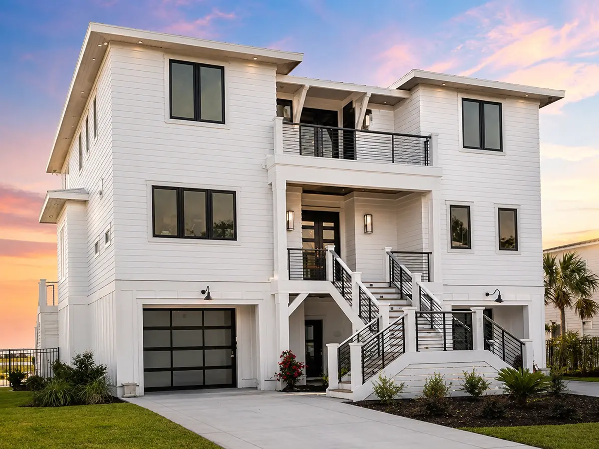 3-Story House Plan 3347 ft²: 5 Beds, 3.5 Baths, Open Floor Plan, 4-Car Garage