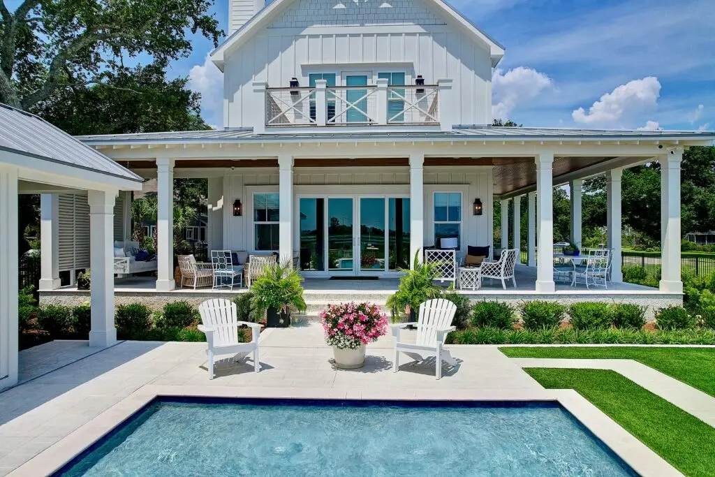 2-Story House Plan 2987 ft²: 3 Beds, Home Office, 5 Baths, Open Floor Plan, 2-Car Garage