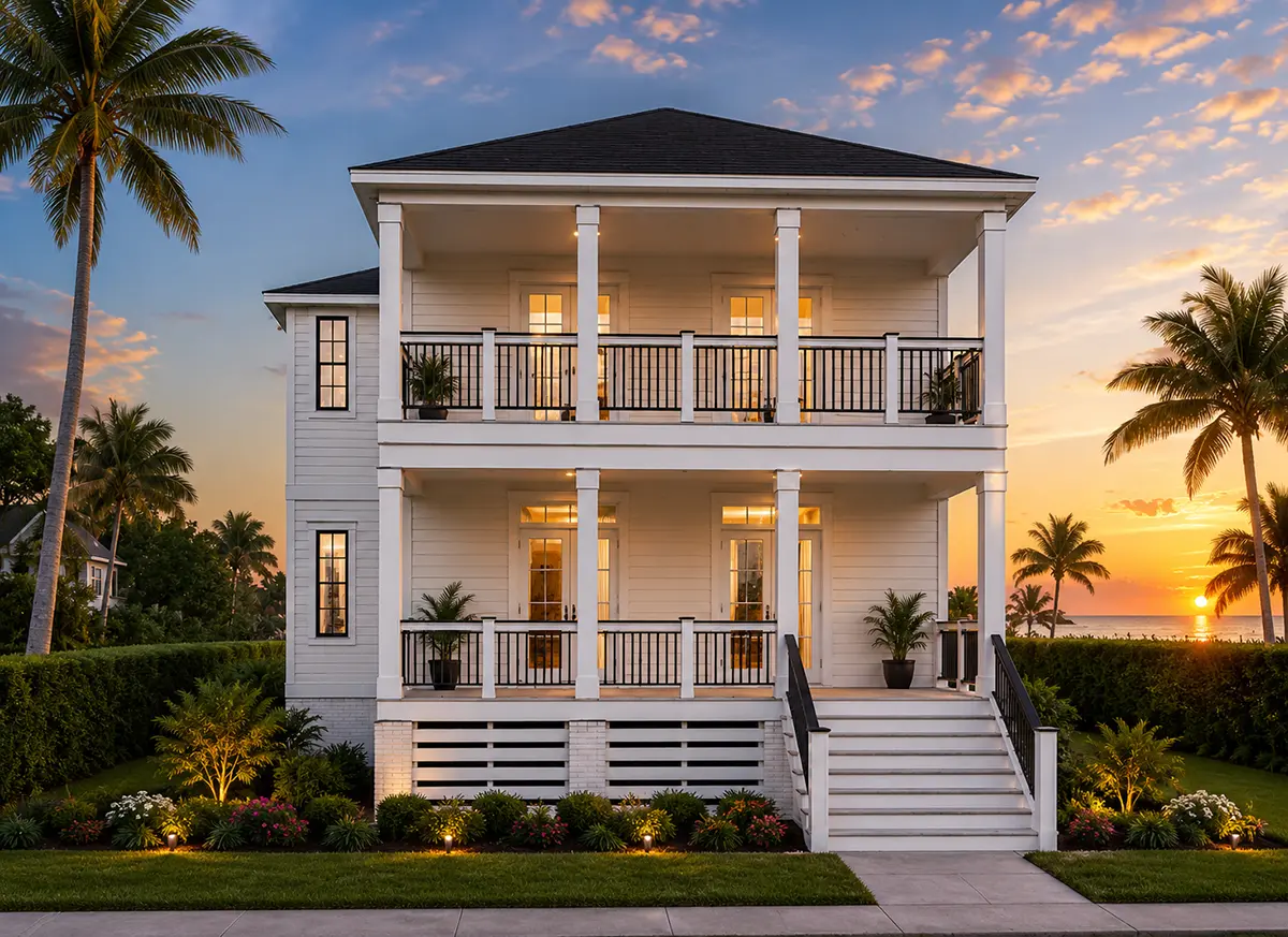 2-Story House Plan 2472 ft²: 3 Beds, Home Office, 3 Baths, Open Floor Plan, without Garage