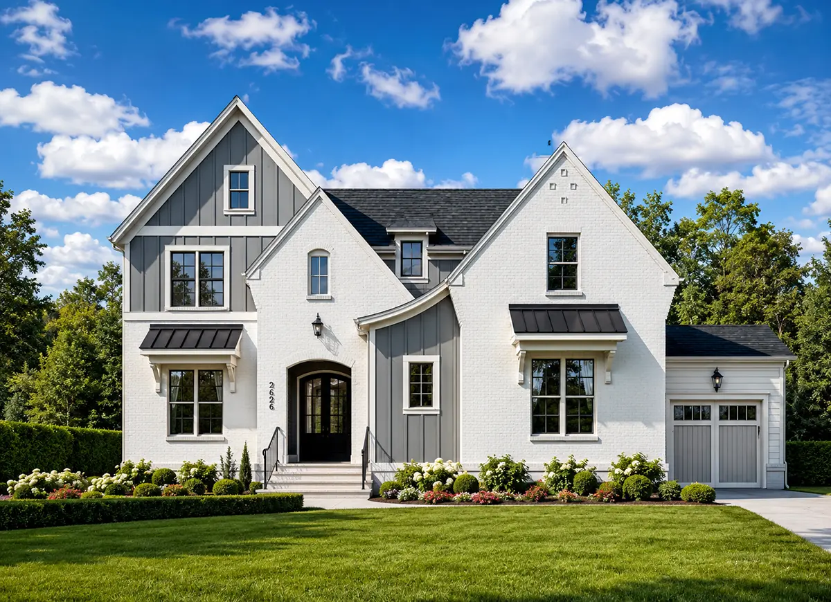 3-Story House Plan 4081 ft²: 4 Beds, Home Office, 6 Baths, Open Floor Plan, 3-Car Garage