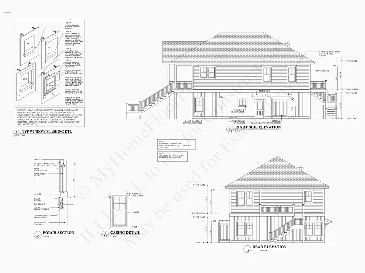 2-Story House Plan 2120 ft²: 4 Beds, 3.5 Baths, Open Floor Plan, 2-Car Garage