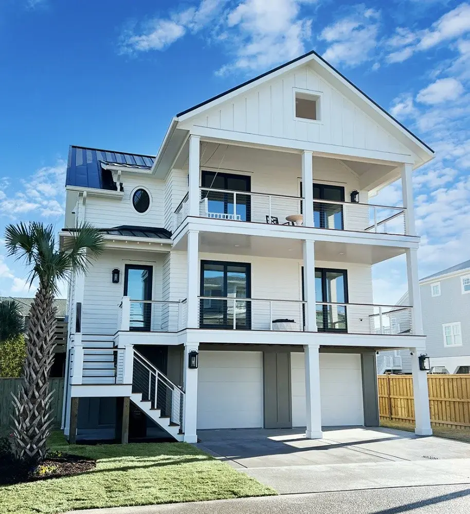 3-Story House Plan 3606 ft²: 5 Beds, 5.5 Baths, Open Floor Plan, 4-Car Garage