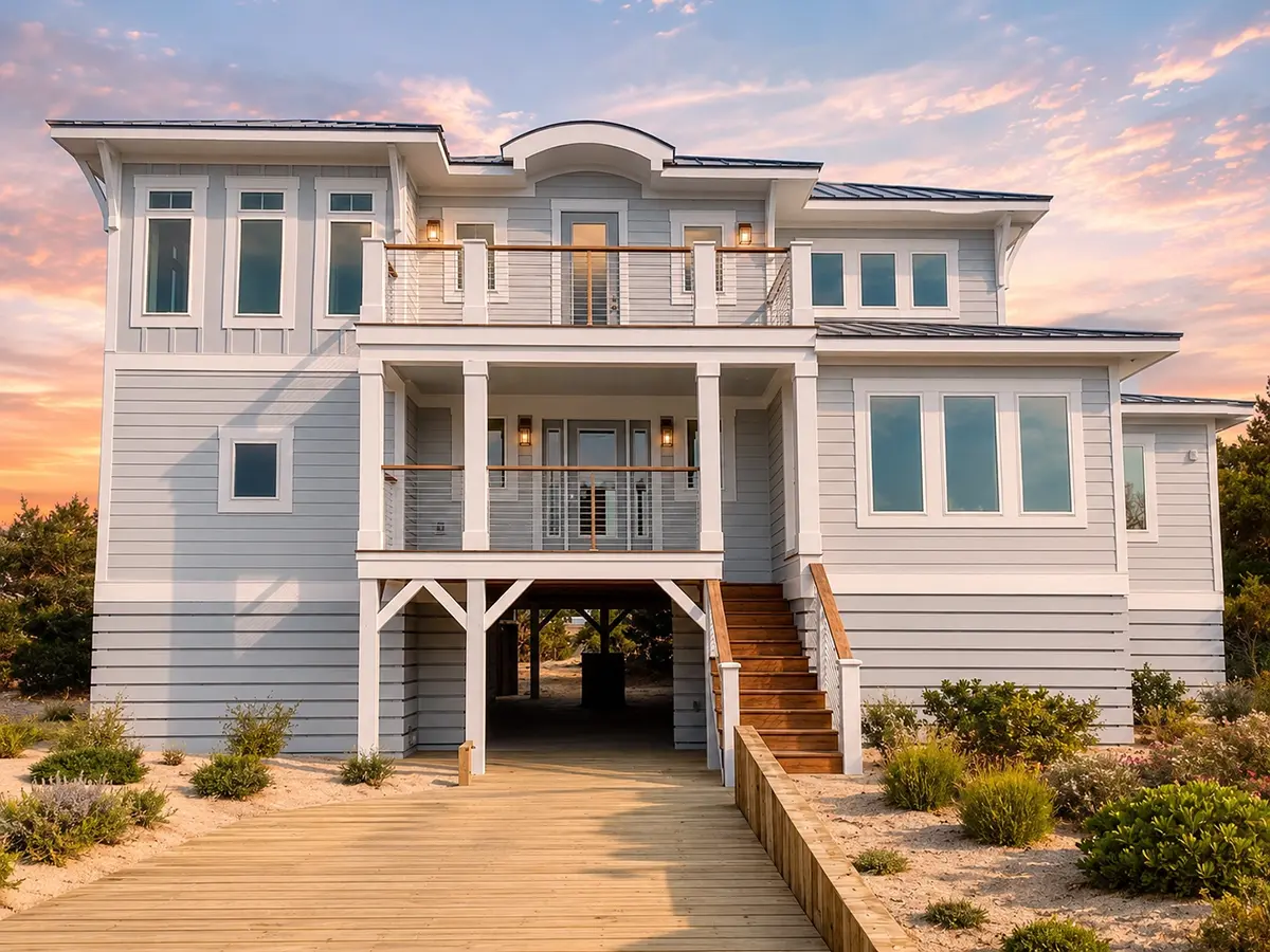 3-Story House Plan 3067 ft²: 4 Beds, 4.5 Baths, Open Floor Plan, 3-Car Garage