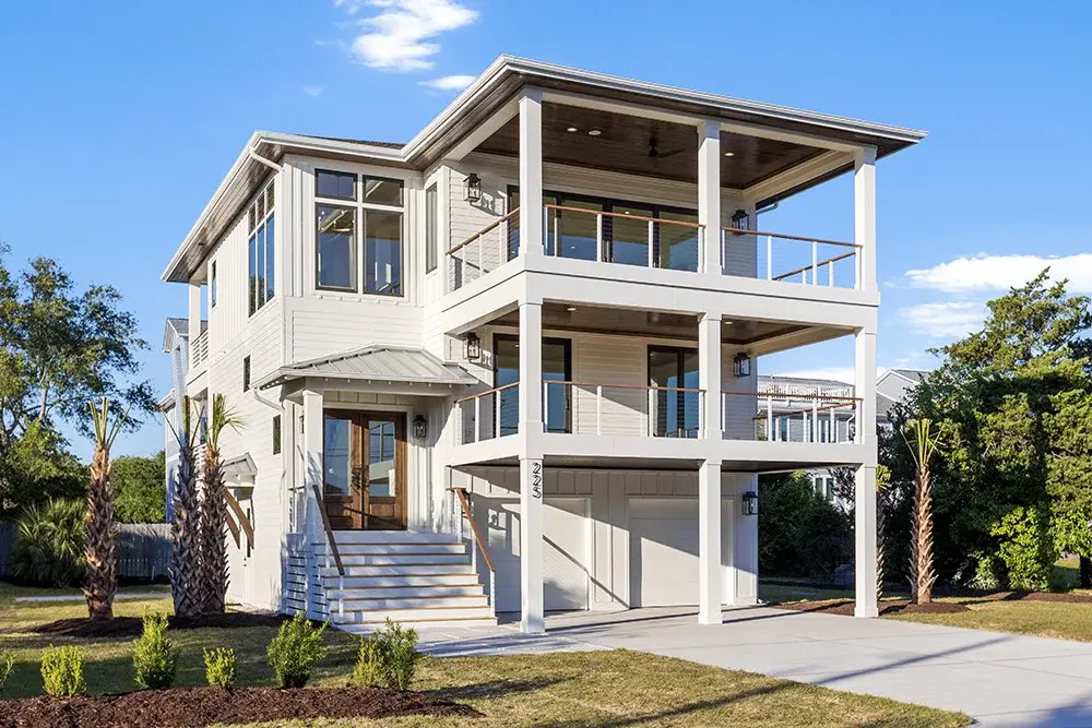 3-Story House Plan 3231 ft²: 5 Beds, 4.5 Baths, Open Floor Plan, 4-Car Garage