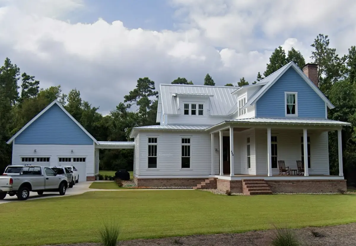 2-Story House Plan 2964 ft²: 3 Beds, Home Office, 4 Baths, Open Floor Plan, 2-Car Garage