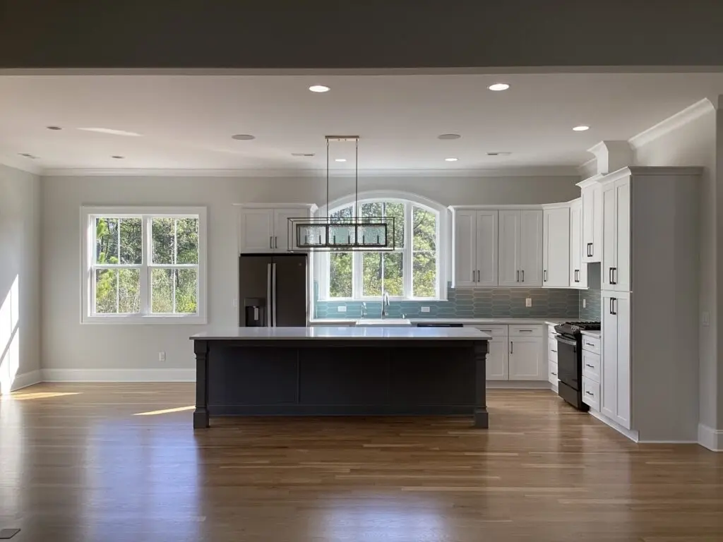 1.5-Story House Plan 3273 ft²: 3 Beds, Home Office, 3.5 Baths, Open Floor Plan, 2-Car Garage