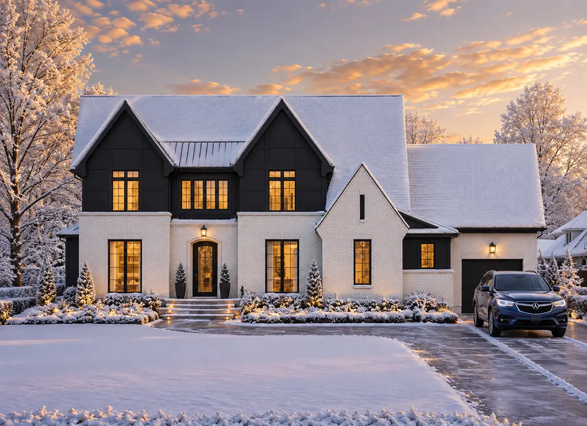 2-Story House Plan 4101 ft²: 4 Beds, 4.5 Baths, Open Floor Plan, 3-Car Garage