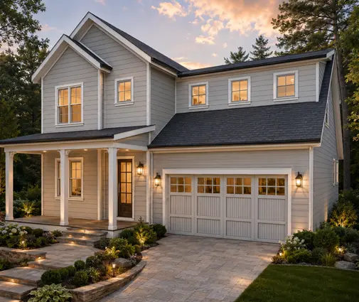 Thumbnail 1 – 2-Story House Plan 2583 ft²: 3 Beds, Home Office, 3 Baths, Open Floor Plan, 2-Car Garage — 94159R