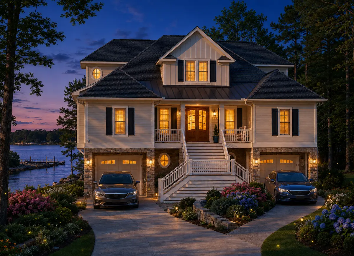 Main Images 3 – 3-Story House Plan 4670 ft²: 4 Beds, Home Office, 3.5 Baths, Open Floor Plan, 2-Car Garage — 92833R