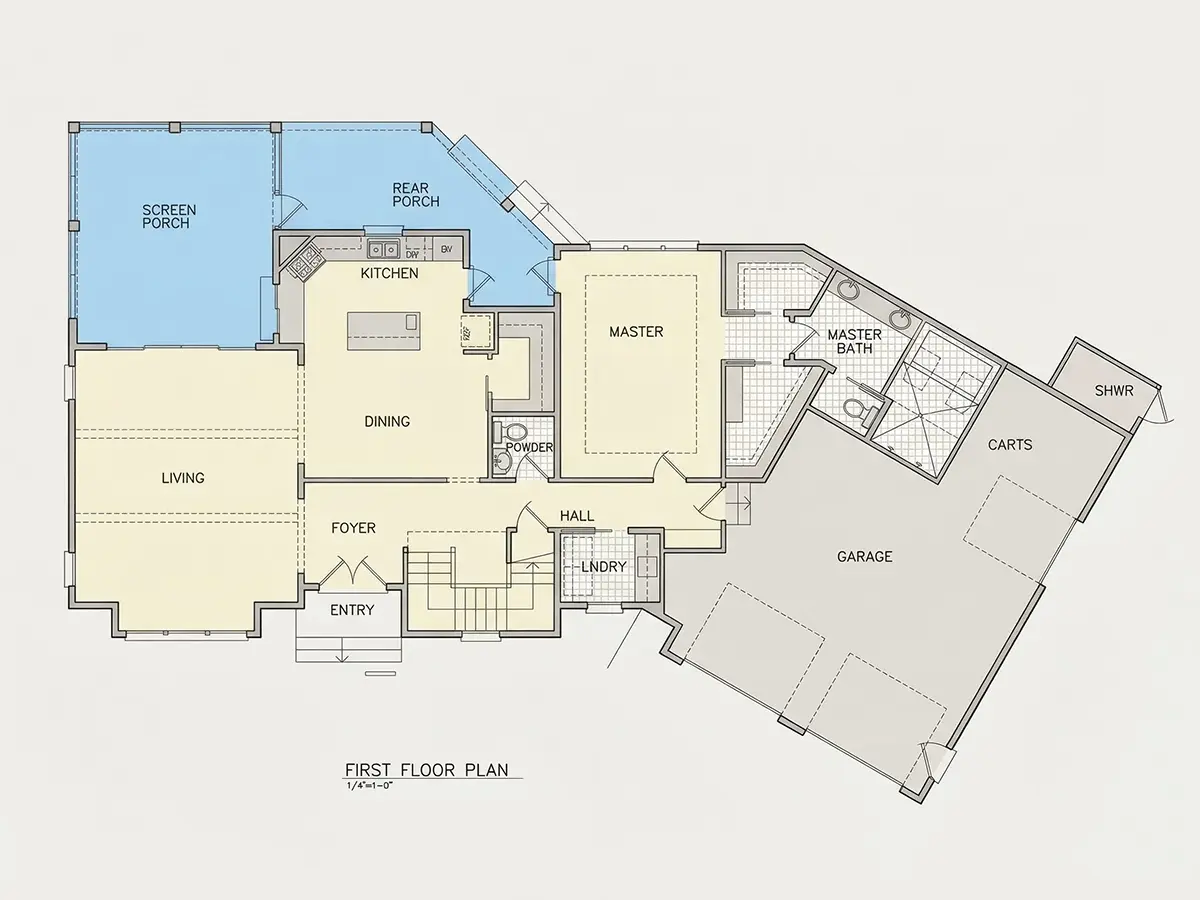Main Floor 8 – More House Plan 4057 ft²: 3 Beds, 3.5 Baths, 3-Car Garage — 81823R
