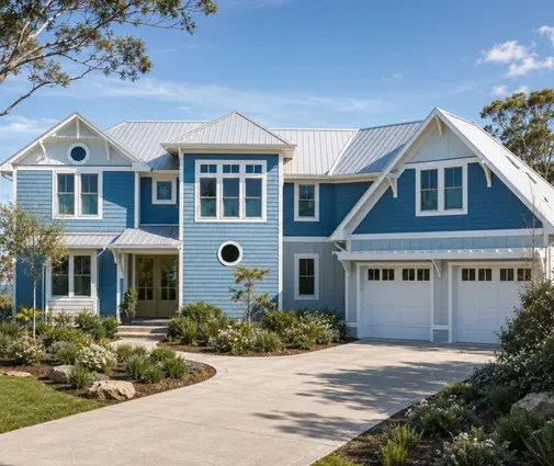 Thumbnail 1 – More House Plan 4057 ft²: 3 Beds, 3.5 Baths, 3-Car Garage — 81823R