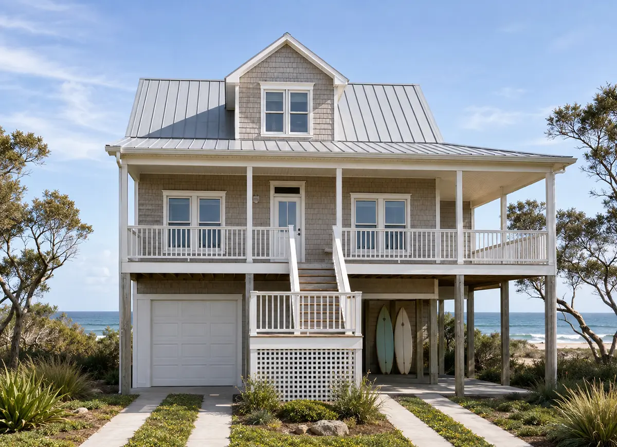 Main Images 3 – 3-Story House Plan 1704 ft²: 3 Beds, Home Office, 2 Baths, Open Floor Plan, 2-Car Garage — 92700R