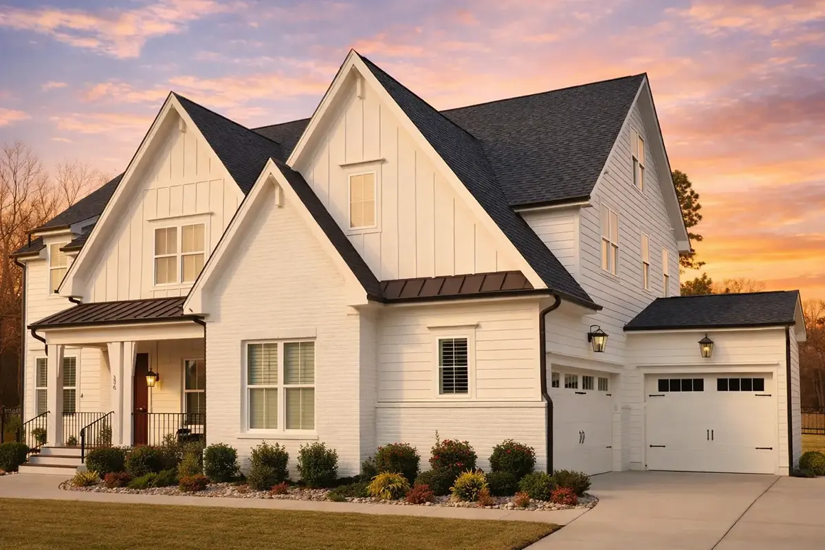 Main Images 5 – 3-Story House Plan 4001 ft²: 5 Beds, Home Office, 5.5 Baths, Open Floor Plan, 3-Car Garage — 29445R