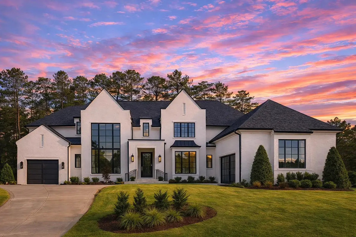 Main Images 2 – 3-Story House Plan 5200 ft²: 5 Beds, Home Office, 5.5 Baths, Open Floor Plan, 2-Car Garage — 82660R