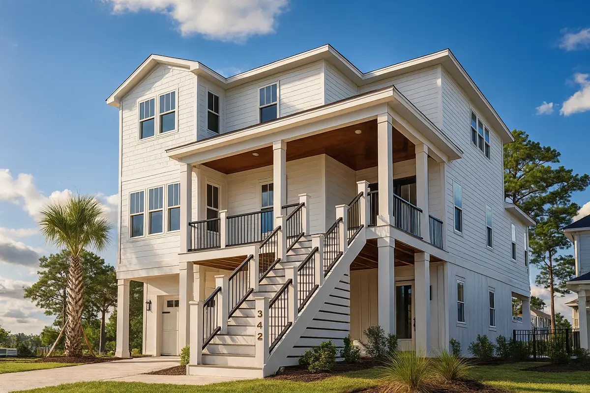 Main Images 2 – 3-Story House Plan 2785 ft²: 4 Beds, 3.5 Baths, Open Floor Plan, 2-Car Garage — 70970R