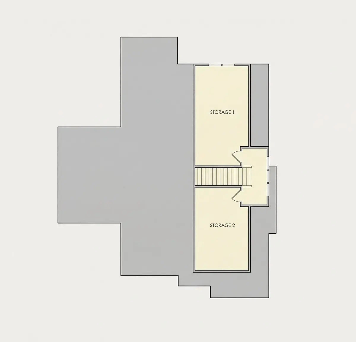 Third Floor 24 – 2-Story House Plan 4448 ft²: 5 Beds, 4.5 Baths, Open Floor Plan, 1-Car Garage — 95263R