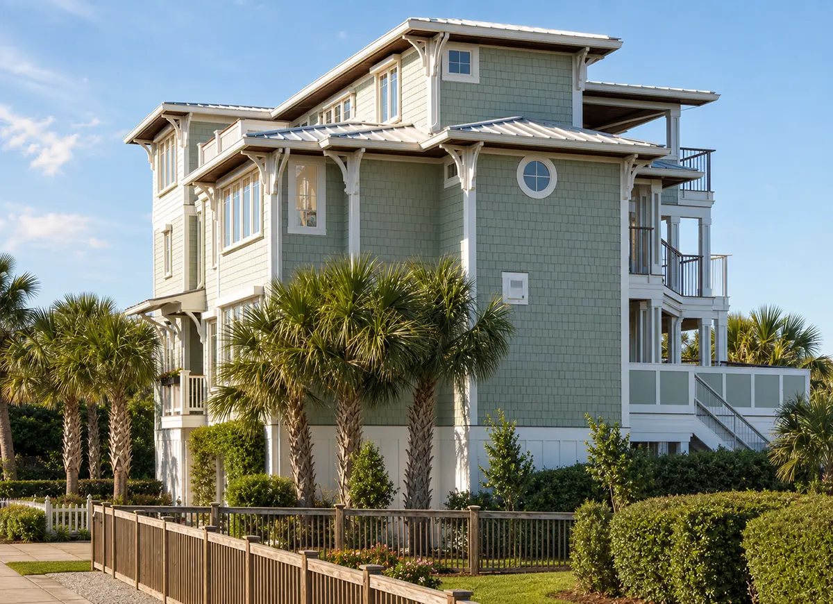 Main Images 4 – 3-Story House Plan 2295 ft²: 4 Beds, Home Office, 5.5 Baths, Open Floor Plan, 2-Car Garage — 89404R