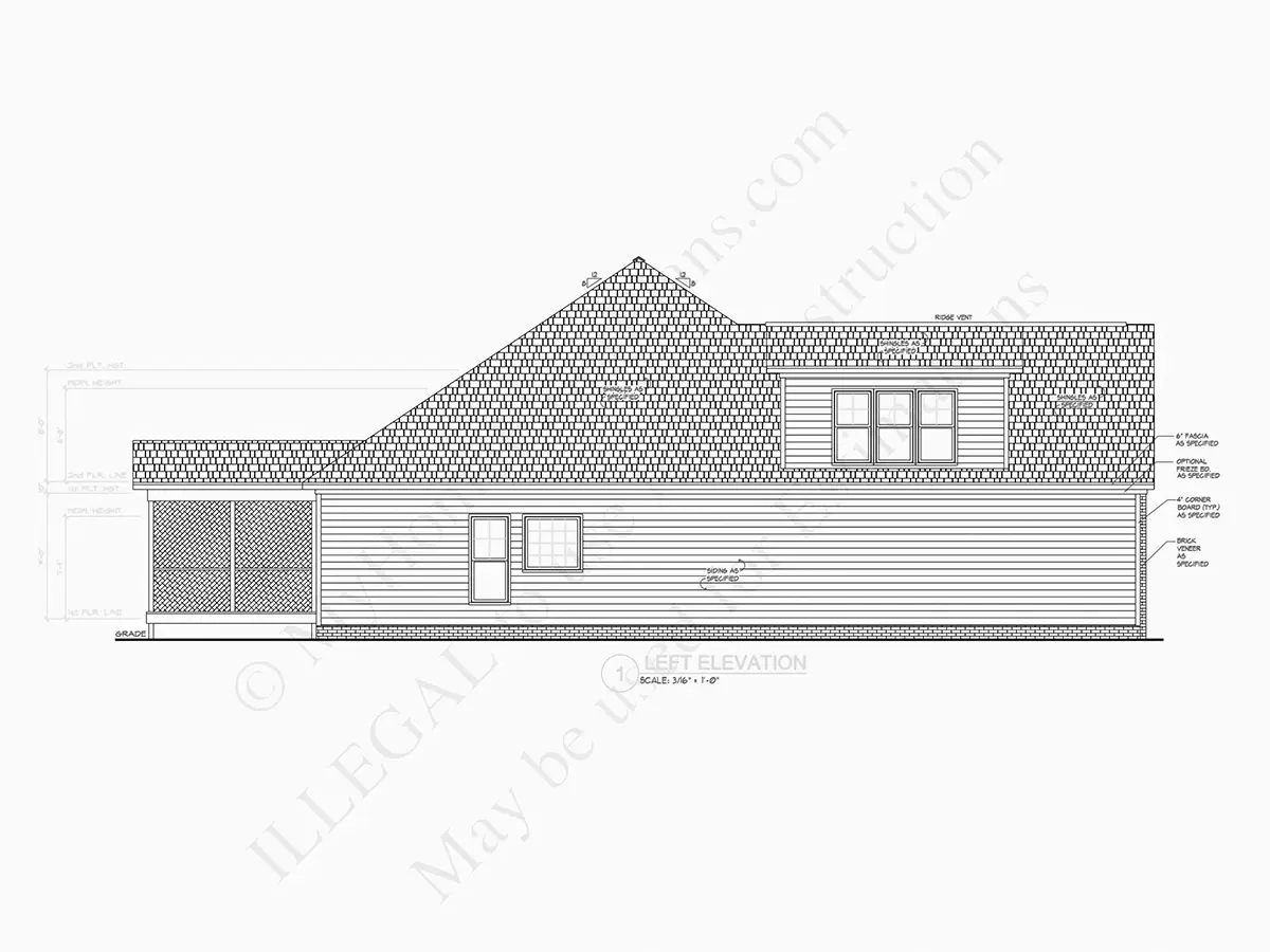 Actual Photos of House 24 – 1.5-Story House Plan 2836 ft²: 3 Beds, 3 Baths, Open Floor Plan, 2-Car Garage — 85125R