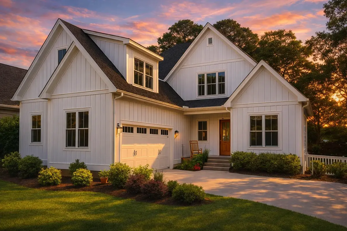 Main Images 4 – 2-Story House Plan 3143 ft²: 4 Beds, 3.5 Baths, Open Floor Plan, 2-Car Garage — 77487R