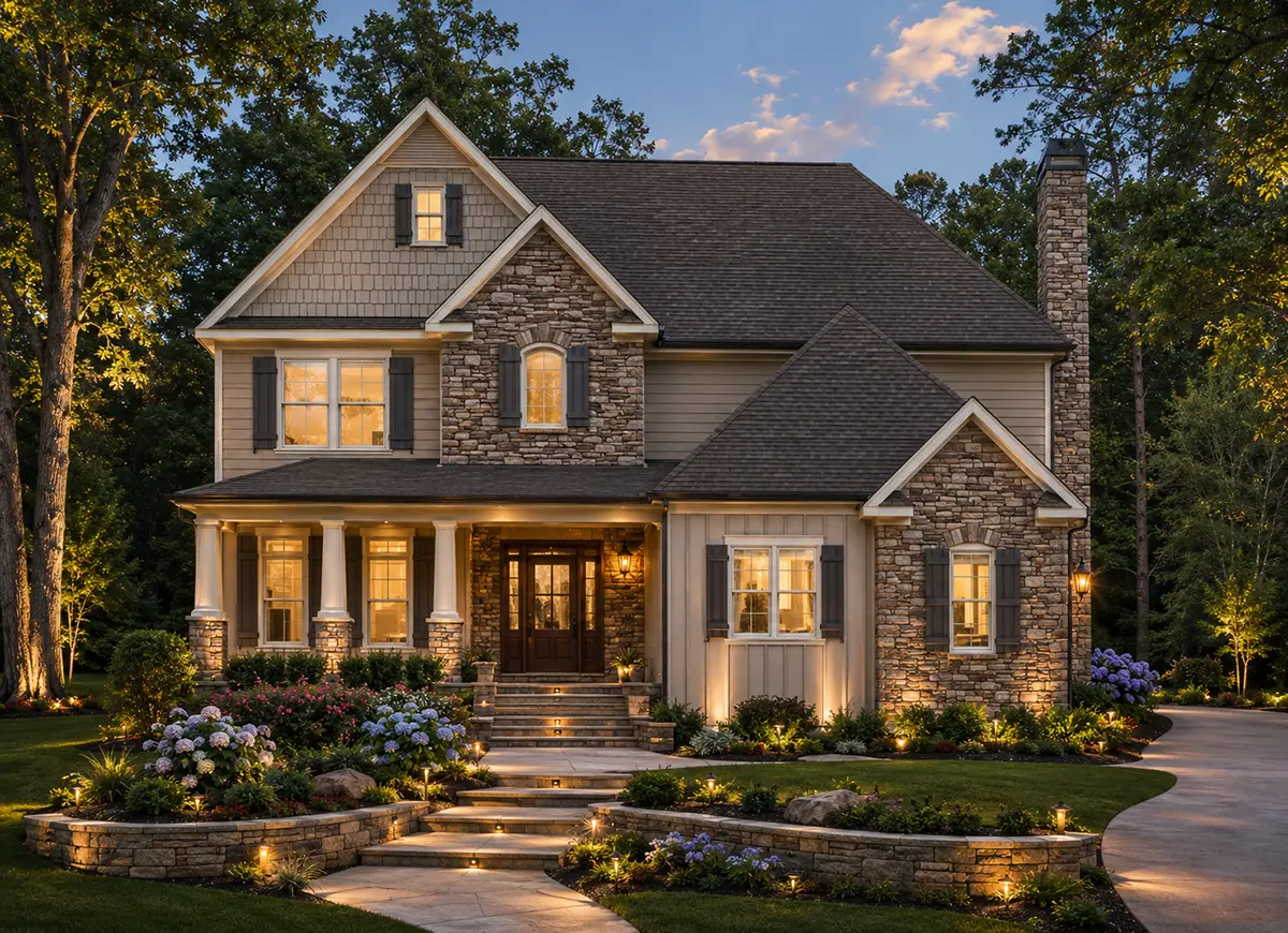 Main Images 2 – 2-Story House Plan 2655 ft²: 3 Beds, 2.5 Baths, Open Floor Plan, 2-Car Garage — 83552R