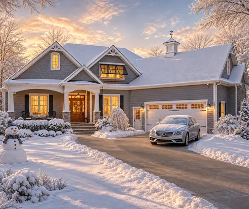 Thumbnail 1 – 1.5-Story House Plan 3783 ft²: 3 Beds, Home Office, 3.5 Baths, Open Floor Plan, 2-Car Garage — 29718R