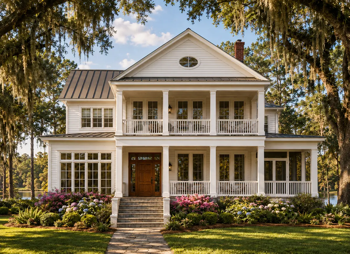 Main Images 2 – 2-Story House Plan 5013 ft²: 4 Beds, Home Office, 5.5 Baths, Open Floor Plan, 2-Car Garage — 10656R
