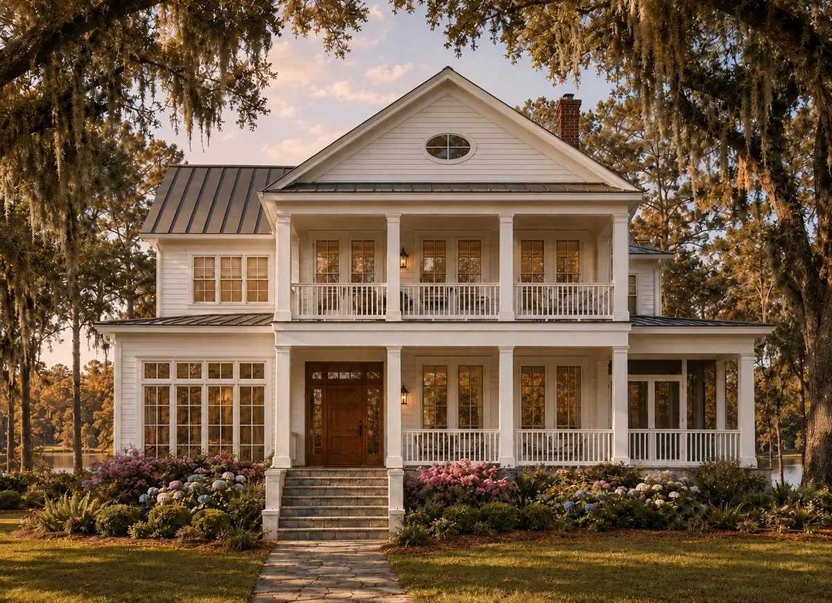 Main Images 3 – 2-Story House Plan 5013 ft²: 4 Beds, Home Office, 5.5 Baths, Open Floor Plan, 2-Car Garage — 10656R