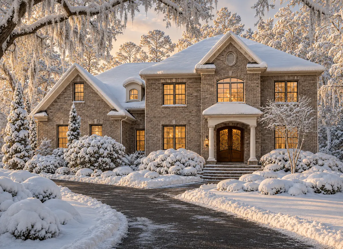 Main Images 3 – 2-Story House Plan 2519 ft²: 4 Beds, Home Office, 3 Baths, Open Floor Plan, 3-Car Garage — 20216R