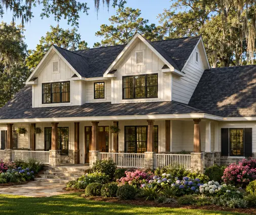 Thumbnail 1 – 2-Story House Plan 1980 ft²: 3 Beds, Home Office, 3.5 Baths, Open Floor Plan, 2-Car Garage — 71974R