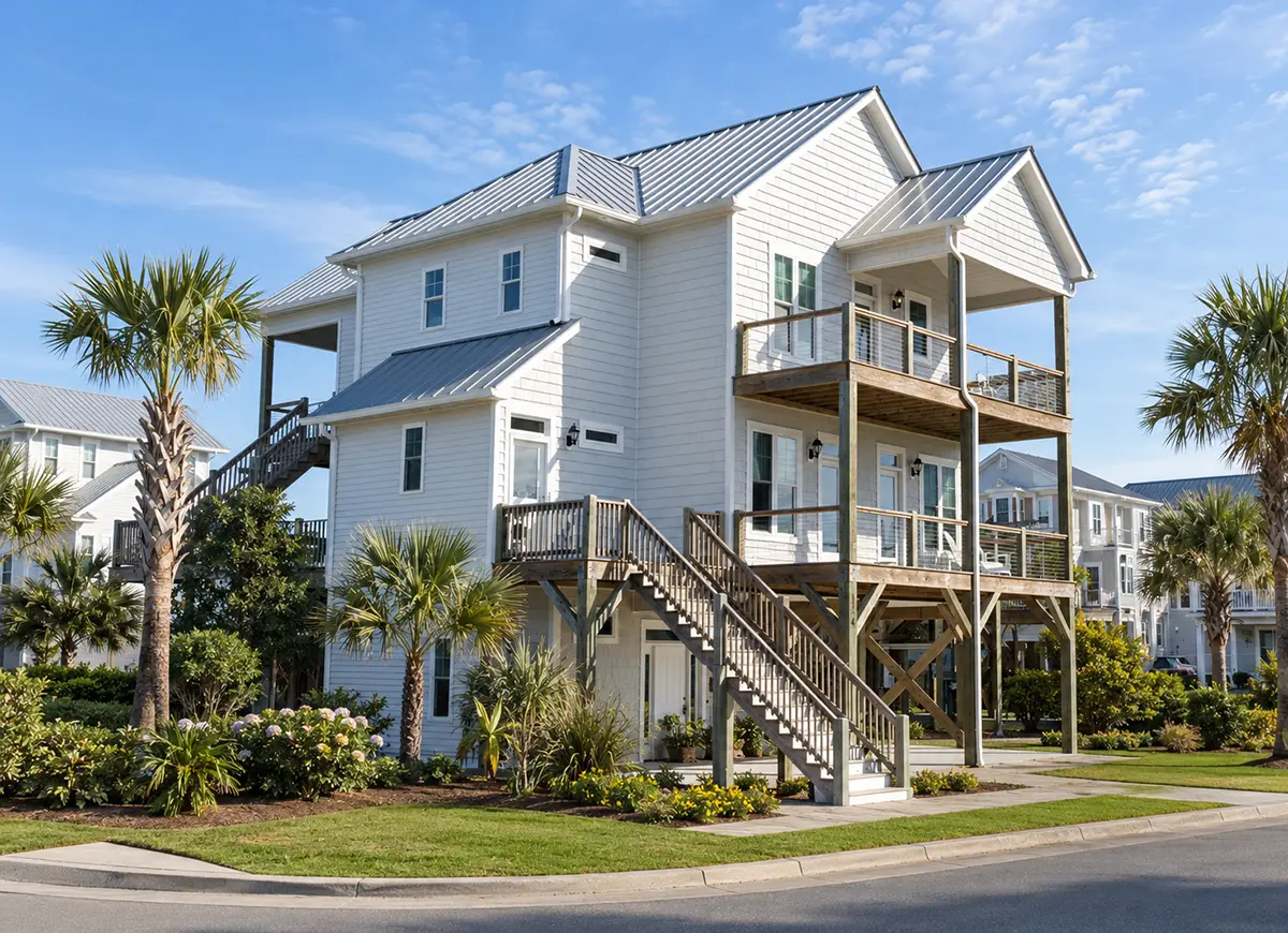 Main Images 3 – 3-Story House Plan 5200 ft²: 3 Beds, Home Office, 3 Baths, Open Floor Plan, 4-Car Garage — 15834R