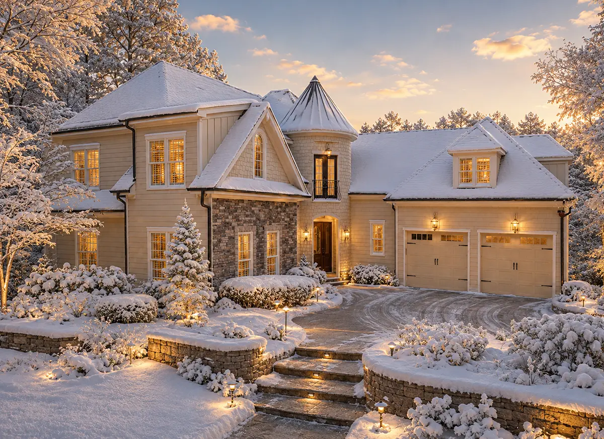 Main Images 4 – 2-Story House Plan 4300 ft²: 4 Beds, Home Office, 4 Baths, Open Floor Plan, 2-Car Garage — 88919R
