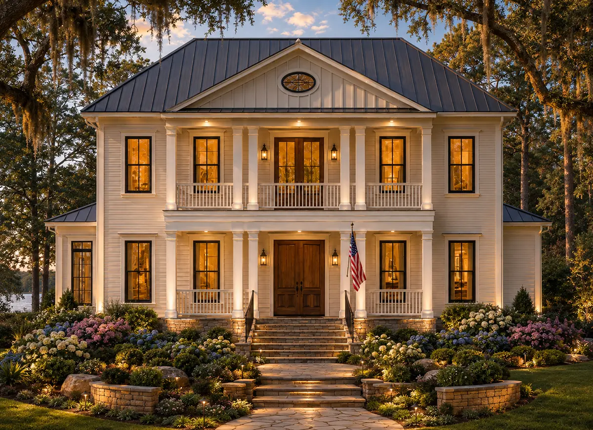 Main Images 3 – 2-Story House Plan 4264 ft²: 3 Beds, 4.5 Baths, Open Floor Plan, 2-Car Garage — 68310R