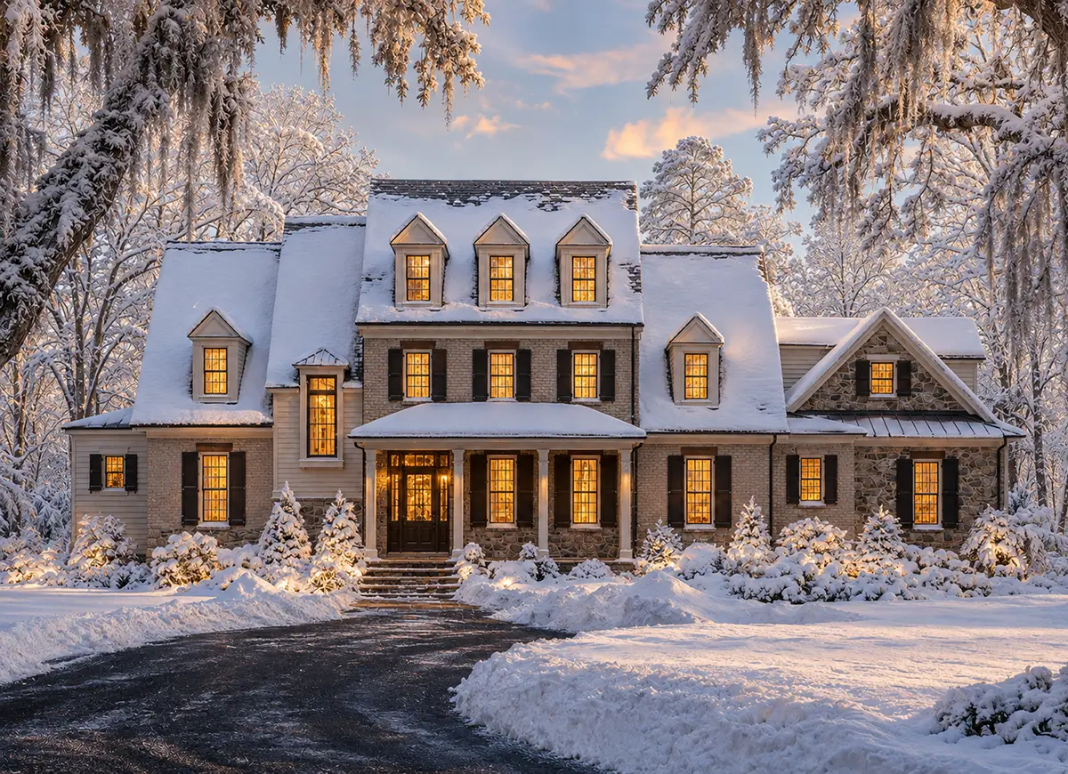 Main Images 4 – 3-Story House Plan 5621 ft²: 4 Beds, Home Office, 7 Baths, Open Floor Plan, 3-Car Garage — 95085R